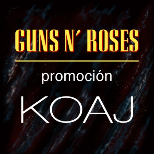Guns N Roses Koaj 2025